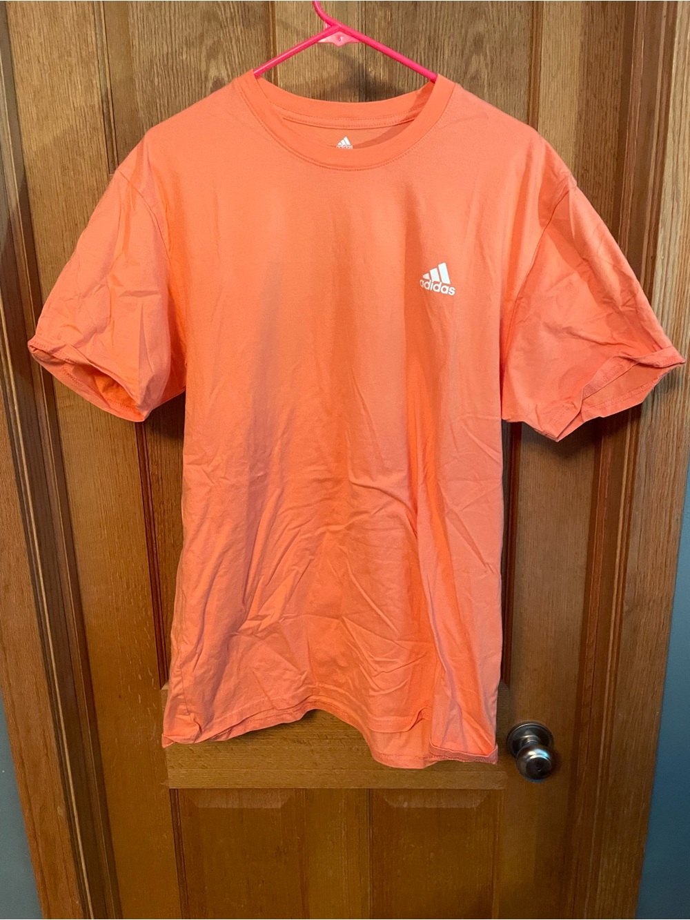 Adidas Golf Men’s Orange Logo Tee